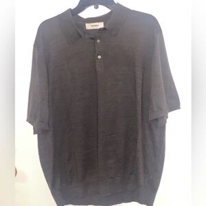 2x Large Buck Mason Gray Polo Men’s  100% Cotton
